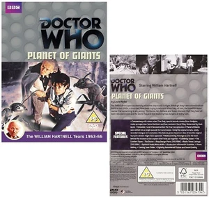 DR WHO 009 (1964) - PLANET OF GIANTS - TV Doctor William Hartnell - NEW R2 DVD - Picture 1 of 1