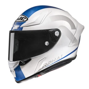 Casco deportivo HJC RPHA 1 Senin azul/blanco MC2 cara completa motocicleta ECE 22.06 - Imagen 1 de 5
