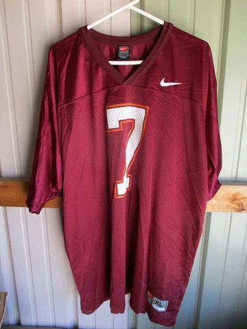 Virginia Tech Hokies Michael Vick Nike Football Jersey Men's Size XL (New) Cover