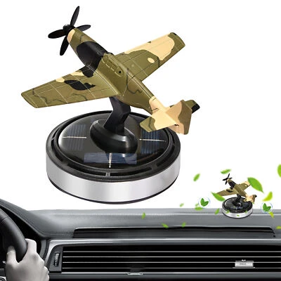 Solar Power Coche Girar Aroma Ambientador Perfume Difusor Avión Moda - Imagen 1 de 4