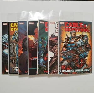 Cable & Deadpool Vol. 1-7 COMPLETE 1st Print SET (Softcover LOT) TPB - EXCELLENT - Picture 1 of 9