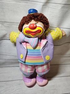 Muñeca Payaso Vintage Cabbage Patch - Hombre - Cabello y Ojos Marrón - CON ATUENDO - Años 80 - Imagen 1 de 16