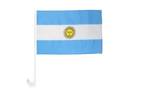 Argentinien Autofahne Autoflagge Fahnen Auto Flaggen 30x40cm - Bild 1 von 1