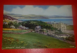 VINTAGE POSTCARD - BARMOUTH, FROM WEST - Early 1900's. - Picture 1 of 1