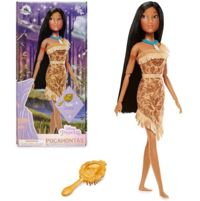 Disney Classic Doll Pocahontas Doll with Brush - Image 1 of 2