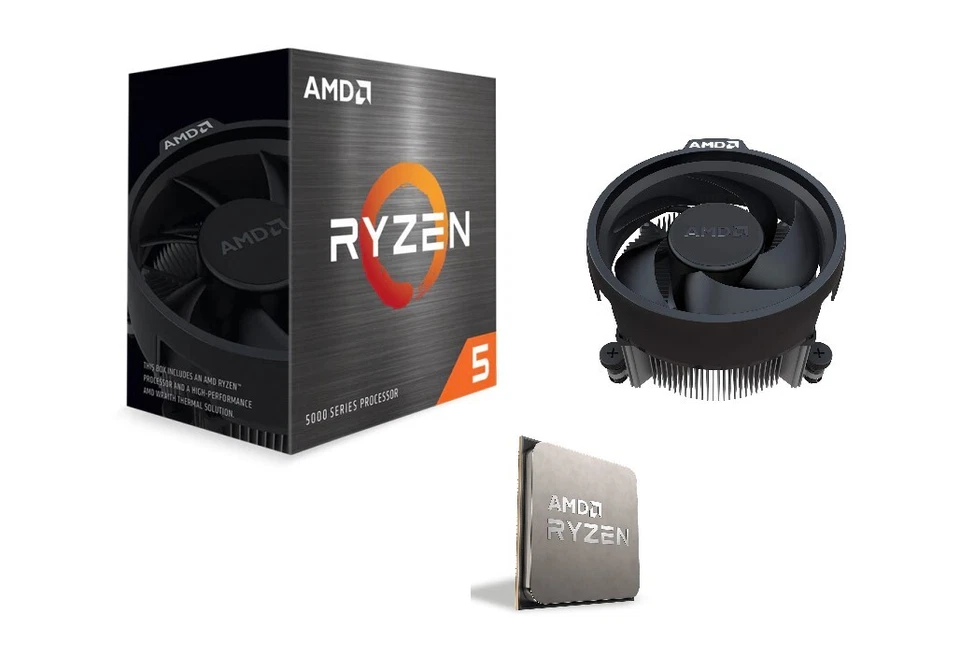 AMD Ryzen 5 5600G 3,9GHz Socket AM4 Hexa-Coeur Processeur (100-100000252BOX)