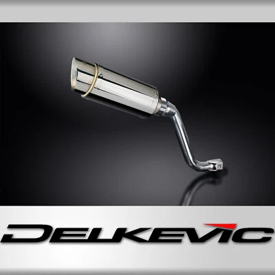 Kit silenciador de escape redondo de acero inoxidable de 8" deslizable Honda CRF250L 2017-2020 Foto 1 de 4