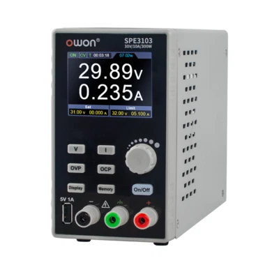 OWON SPE3102 200W 0-30V/ 0-10A 1CH 10mV/1mA Programmable DC Digital Power Supply - Image 1 of 4