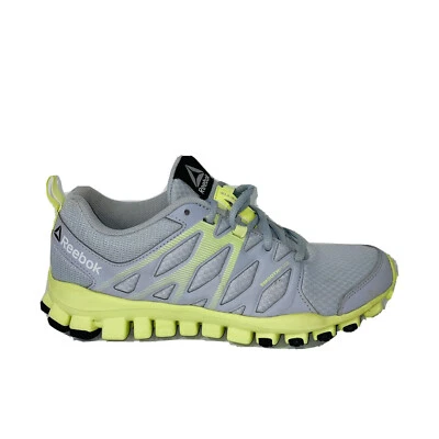 Reebok Womens RealFlex Train 4.0 AR3054 Gray Running Shoes Lace Up Size 7 - Image 1 of 4