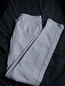 Ladies White Cotton Jeans - Picture 1 of 5