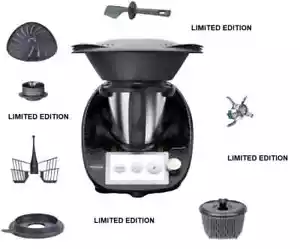 Bimby TM6 Black Expo Sparkling 'Limited Edition' Warranty Accessories Varoma - Picture 1 of 6