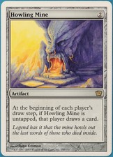 Howling Mine 9th Edition NM Artifact Rare MAGIC MTG CARD (ID# 248566) ABUGames