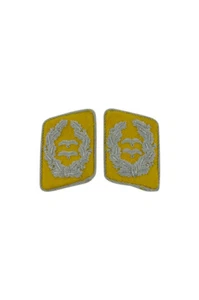 WWII German Luftwaffe flight FJ Oberstleutnant Collar Tabs - Picture 1 of 1