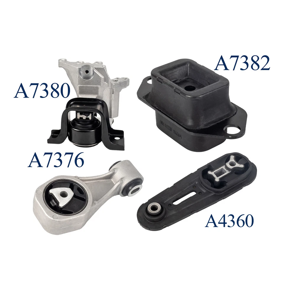 Engine Mount Set compatible with Nissan 2013-2019 Sentra L4 - Image 1 of 1
