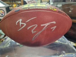 Pittsburgh Steelers Ben Roethlisberger firmado autografiado SB XL fútbol americano con certificado de autenticidad - Imagen 1 de 6