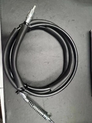 Cable de freno de estacionamiento del lado del conductor trasero de acero dorado para Dodge Ram 1500 02-08 ACDelco Foto 1 de 4