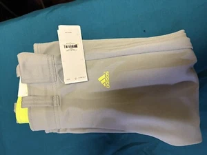 Adidas Baseball Pants Kids Size S Gray New - Picture 1 of 1