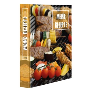 PRICARO Rezeptordner "BBQ" A5 1 Stück Ringbuch Ordner für DIY Rezepte - Bild 1 von 6