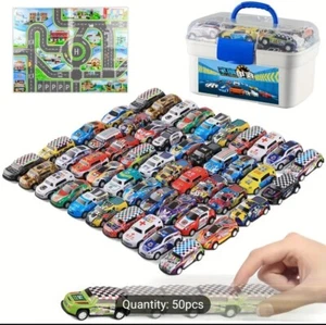 Kids Toys For Boys 50 Cars Educational Toys For Kids Girls Toddlers Age 3 4 5 6 - Picture 1 of 8