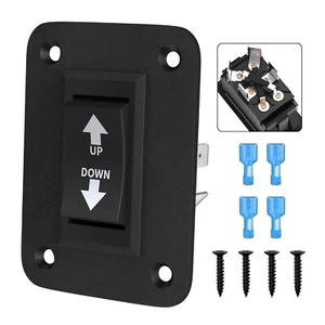 Up Down Momentary Reverse Polarity Switch 12V 30A DPDT Polarity Reversing Switch - Picture 1 of 6