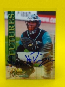 PERSONAL AUTOGRAPH Maxim St. Pierre 2000 Royal Rookies 