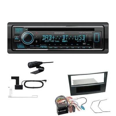 Kenwood Receiver Autoradio DAB+ CD Bluetooth für Opel Corsa D stealth black - Bild 1 von 4