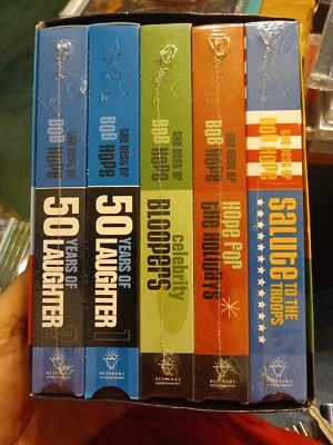The Best Of Bob Hope Chairman of Humor Thanks for the Memories 5 VHS Box Set - Image 1 of 3