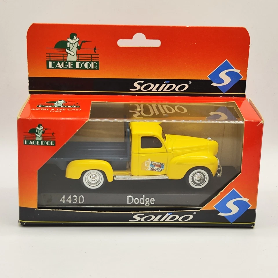DODGE PICKUP TRANSPORTER - SOLIDO 4430 - scala 1/43 - Immagine 1 di 1