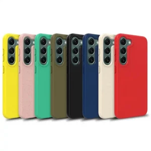 Coque éco pour Samsung Galaxy A02s A03s A04s Jaune Turquoise Vert Bleu Rouge - Zdjęcie 1 z 6