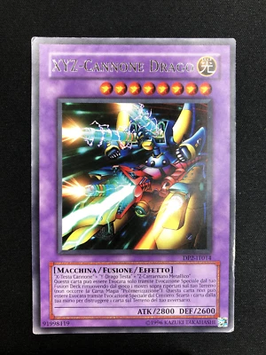 Yugioh XYZ Cannone Drago DP02-IT014 Rara ITA Duelist Pack Chazz Princeton - Immagine 1 di 2
