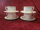 Victoria And Beale Atlantis 9044 Set Of 4 Cups And Saucers