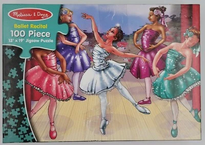 Rompecabezas de recital de ballet Melissa & Doug 100 piezas 13”x 19” Foto 1 de 4
