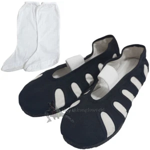 Zapatos Wudang Taoísta Kung Fu con Calcetines Artes Marciales Shaolin Tai Chi Calzado - Imagen 1 de 8