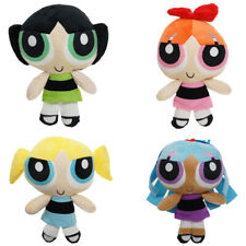 Cartoon Powerpuff Girl Doll The 1999 Network Plush Toy Set for Kids' Gift 8"