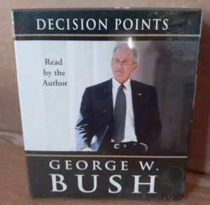 Decision Points (Audio CD) by George W. Bush BRAND NEW - Imagen 1 de 3