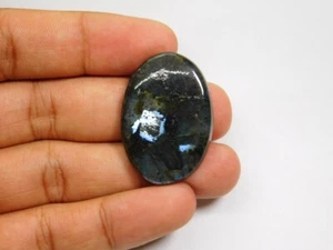 Top 100% Natural Larvikite Cabochon Loose Gemstone For Jewelry 49 Cts. ME-3915 - Picture 1 of 4