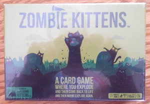 NUEVO/SELLADO (por Exploding Kittens) Juego "ZOMBIE KITTENS" para 2-5 Jugadores Edades 7+ - Imagen 1 de 3