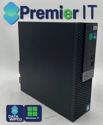 Dell Optiplex 5050 SFF Desktop PC - Intel Core i7-7700 - 16GB RAM + 500GB HDD - Image 1 of 4