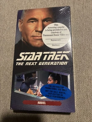 Star Trek The Next Generation, Aquiel, Sealed tape - Image 1 of 2