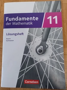 Lösungen Lehrerbd."Fundamente Mathematik 11.Klasse" Gymn. Bayern Cornelsen 2023 - Bild 1 von 7