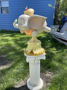 Rare Disney Auctions Disneyland Flying Dumbo Circus Big Fig Statue Figure LE 250 - Picture 1 of 13
