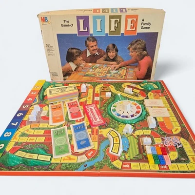 The Game of Life Vintage 1979 Milton Bradley, Made in USA **COMPLETE** - Image 1 of 4