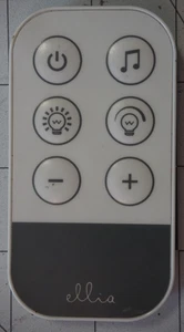 Homedics Ellia Diffusor Gather Ersatz Fernbedienung für Arm 710,720, 730 - Bild 1 von 2