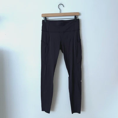 Lululemon Fast and Free High Rise Tight 28" Black Women's Size 8 - Image 1 of 4