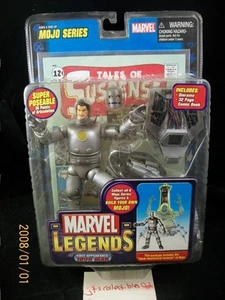 Marvel Legends MOJO Series 2006 primera aparición Iron Man plateado - Imagen 1 de 1