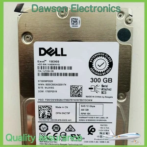 Dell NCT9F 0NCT9F 300GB 15K 12Gb/s 2.5" SAS HDD Hard Drive ST300MP0026 - Picture 1 of 4