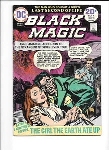 Black Magic #4 JOE SIMON & JACK KIRBY Golden Age Horror Reprints! 1974 Scary DC - Picture 1 of 2
