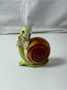 Vtg Snappy Snail Salt or Pepper Shaker Anthropomorphic Enesco Japan Replacement - Picture 1 of 9