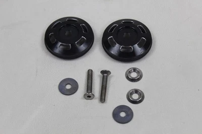 Triumph Speed Triple 1050 RS 18-20 Right Left Frame Engine Plug Plates Cover Cap - Image 1 of 2