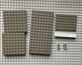 Lego Harry Potter 4714 Gringott&rsquo;s Bank Replacement Parts Tile Brick Money Bag